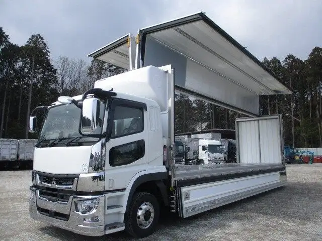 三菱 スーパーグレート 大型 冷凍冷蔵 冷凍ウイング スタンバイ の中古トラック【車両No.123170】