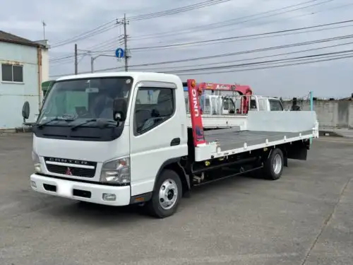 三菱 キャンター 小型 車両重機運搬 ラジコン ウインチ の中古トラック【車両No.123250】