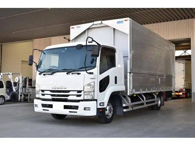 いすゞ フォワード 中型/増トン ウイング パワーゲート ベッド の中古トラック【車両No.122640】