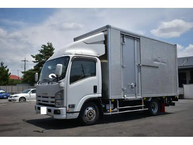 いすゞ エルフ 小型 アルミバン パワーゲート サイドドア の中古トラック【車両No.122636】