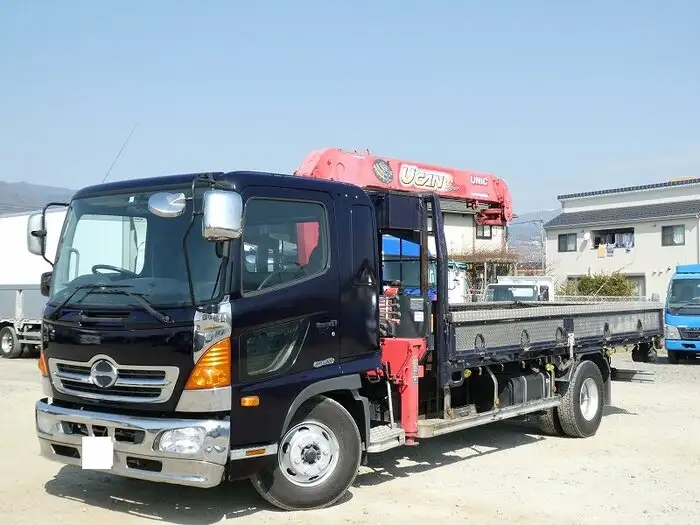日野 レンジャー 中型/増トン クレーン付 3段 ラジコン の中古トラック【車両No.123303】