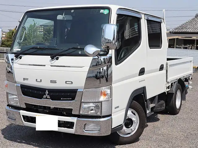 三菱 キャンター 小型 平ボディ Wキャブ 床鉄板 の中古トラック【車両No.123191】