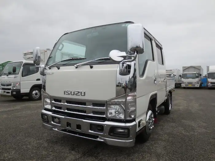 いすゞ エルフ 小型 平ボディ Wキャブ TKG-NJR85A の中古トラック【車両No.123142】