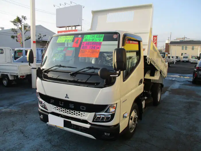 三菱 キャンター 小型 ダンプ 強化 2RG-FBA60 の中古トラック【車両No.122093】