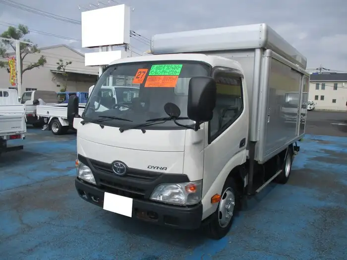 トヨタ ダイナ 小型 アルミバン ボトルカー サイドドア の中古トラック【車両No.115584】