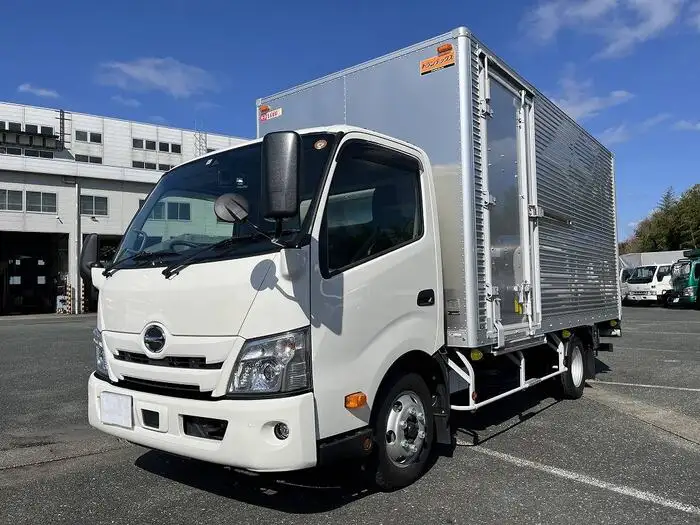 日野 デュトロ 小型 アルミバン パワーゲート サイドドア の中古トラック【車両No.123033】