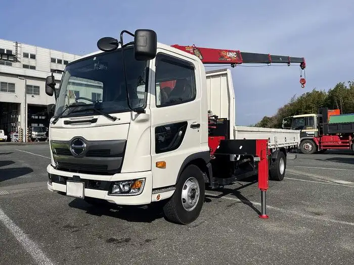 日野 レンジャー 中型/増トン クレーン付 4段 ラジコン の中古トラック【車両No.123030】
