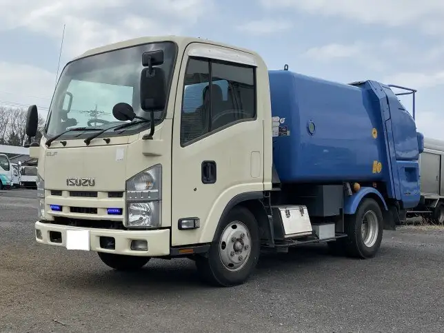 いすゞ エルフ 小型 パッカー車 巻き込み式 回転ダンプ式 の中古トラック【車両No.123330】