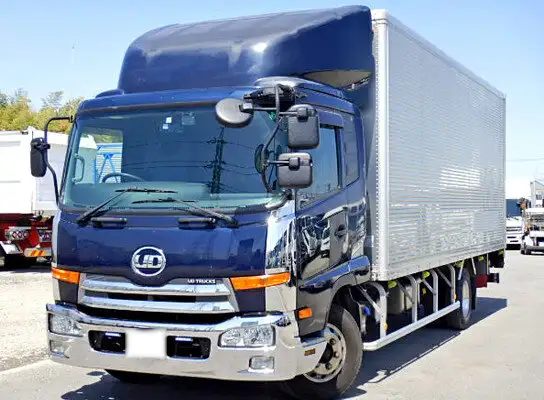 日産UD コンドル 中型/増トン アルミバン パワーゲート ベッド の中古トラック【車両No.123578】