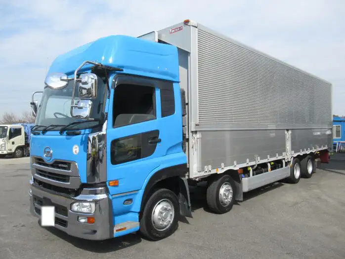 日産UD クオン 大型 ウイング ハイルーフ 床鉄板 の中古トラック【車両No.123686】