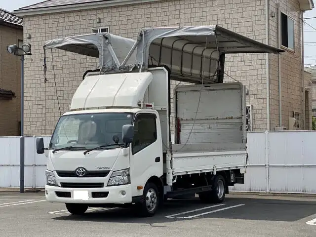 トヨタ トヨエース 小型 ウイング 幌ウイング パワーゲート の中古トラック【車両No.123189】