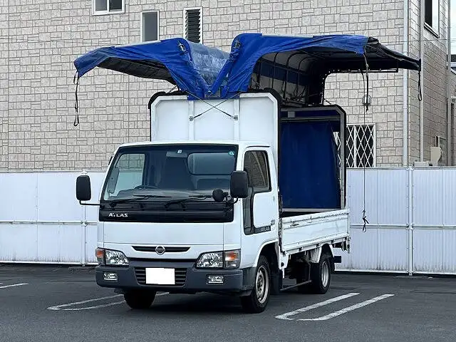 日産 アトラス 小型 ウイング 幌ウイング KR-SR4F23 の中古トラック【車両No.123201】