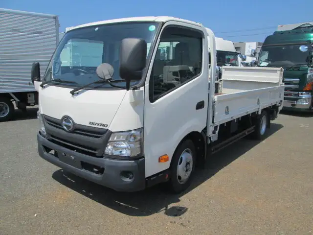 日野 デュトロ 小型 平ボディ パワーゲート 床鉄板 の中古トラック【車両No.123720】