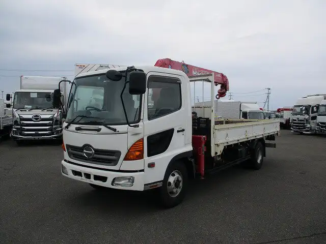 日野 レンジャー 中型/増トン クレーン付 4段 ラジコン の中古トラック【車両No.123722】