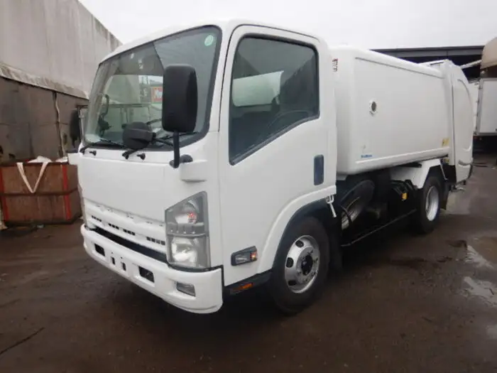 いすゞ エルフ 小型 パッカー車 巻き込み式 回転ダンプ式 の中古トラック【車両No.123413】