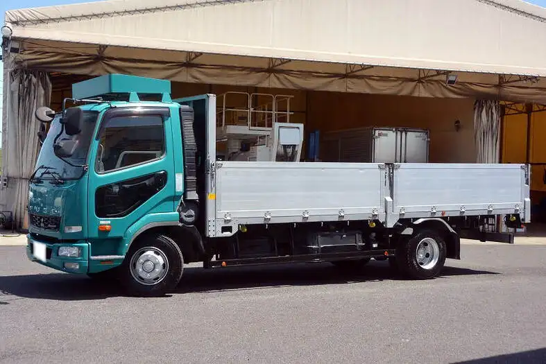 三菱 ファイター 中型/増トン 平ボディ アルミブロック TKG-FK71F の中古トラック【車両No.123841】