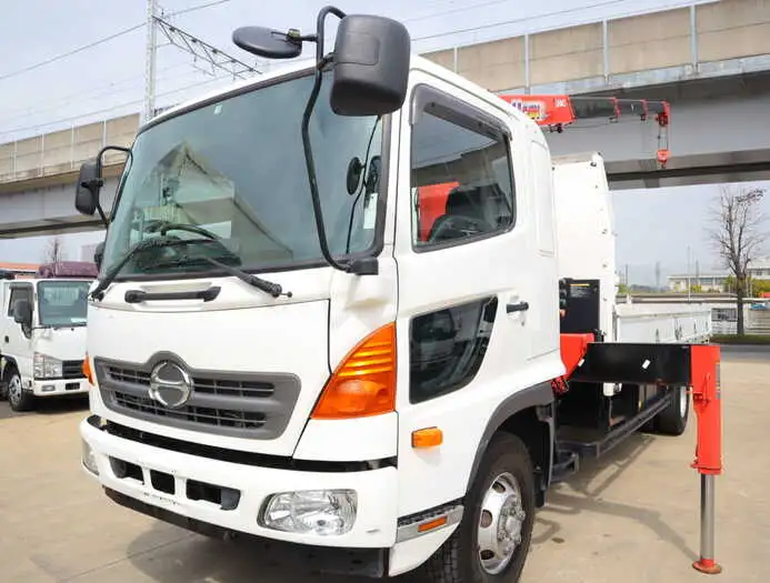 日野 レンジャー 中型/増トン クレーン付 4段 ラジコン の中古トラック【車両No.123615】