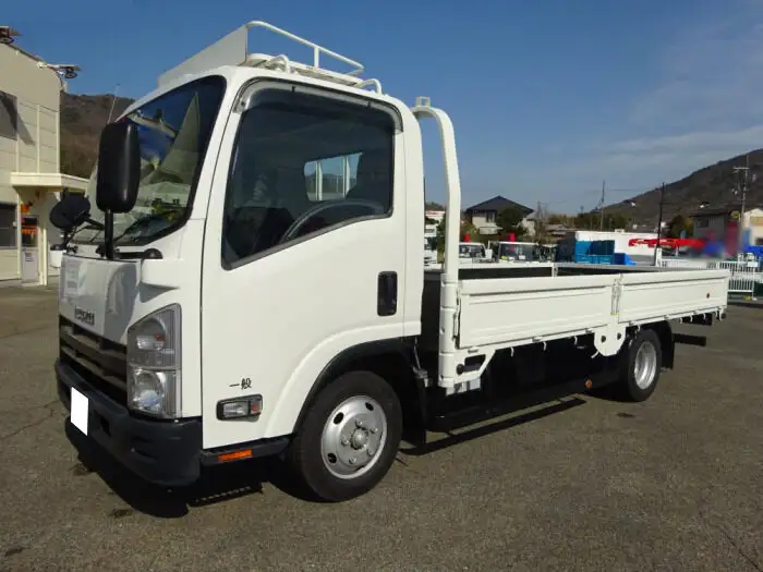 いすゞ エルフ 小型 平ボディ TKG-NPR85AR H26 の中古トラック【車両No.123609】