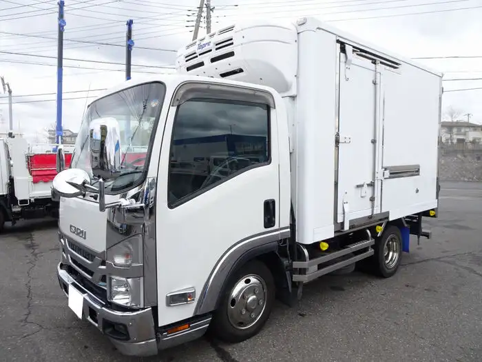 いすゞ エルフ 小型 冷凍冷蔵 中温 床アルミ の中古トラック【車両No.123596】
