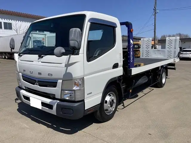 三菱 キャンター 小型 車両重機運搬 ラジコン ウインチ の中古トラック【車両No.124006】