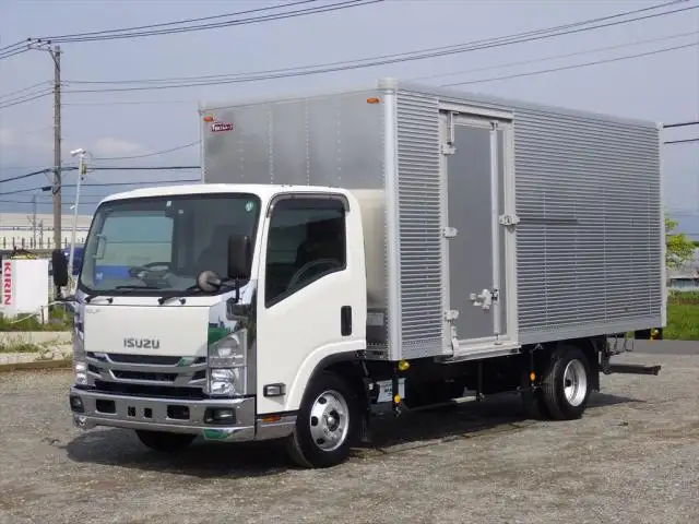 いすゞ エルフ 小型 アルミバン サイドドア 2RG-NPR88N の中古トラック【車両No.124052】