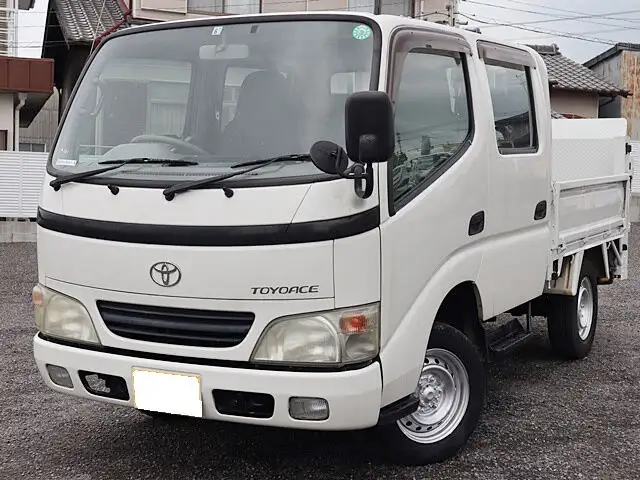 トヨタ トヨエース 小型 平ボディ Wキャブ 床鉄板 の中古トラック【車両No.123957】