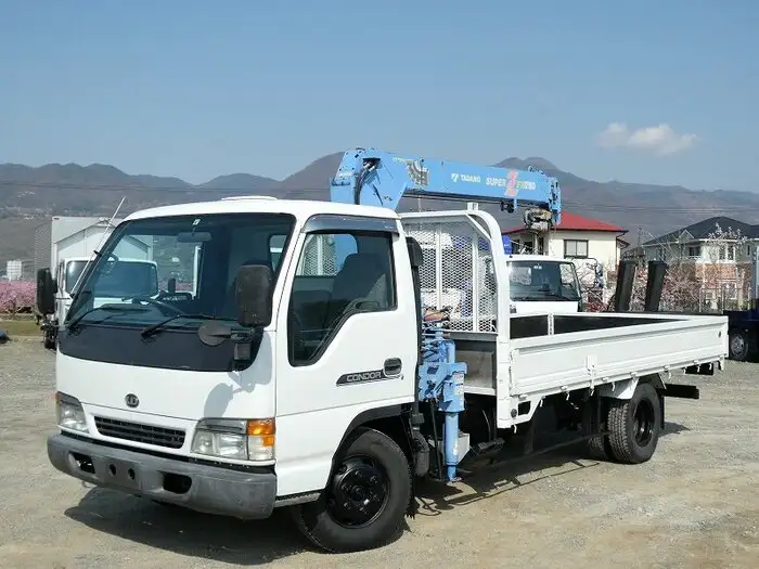 日産UD コンドル 小型 クレーン付 床鉄板 3段 の中古トラック【車両No.123801】