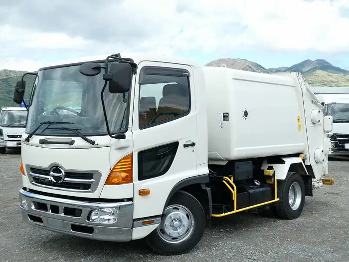 日野 レンジャー 中型/増トン パッカー車 巻き込み式 回転ダンプ式 の中古トラック【車両No.123785】