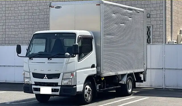 三菱 キャンター 小型 アルミバン パワーゲート TKG-FEA20 の中古トラック【車両No.124270】