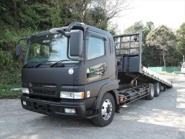 三菱 スーパーグレート 大型 車両重機運搬 ラジコン ウインチ の中古トラック【車両No.124304】