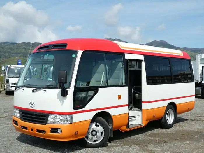 トヨタ コースター 小型 バス マイクロバス SKG-XZB40 の中古トラック【車両No.124351】