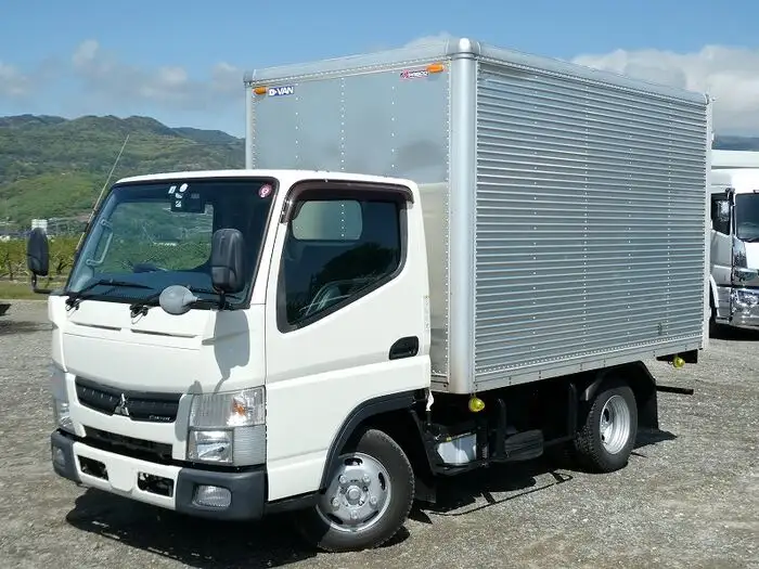 三菱 キャンター 小型 アルミバン TKG-FBA20 H28 の中古トラック【車両No.124345】