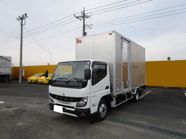 三菱 キャンター 小型 アルミバン パワーゲート サイドドア の中古トラック【車両No.124466】