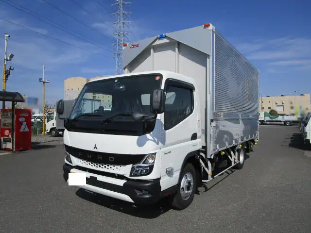 三菱 キャンター 小型 ウイング パワーゲート 2RG-FEB50 の中古トラック【車両No.124505】