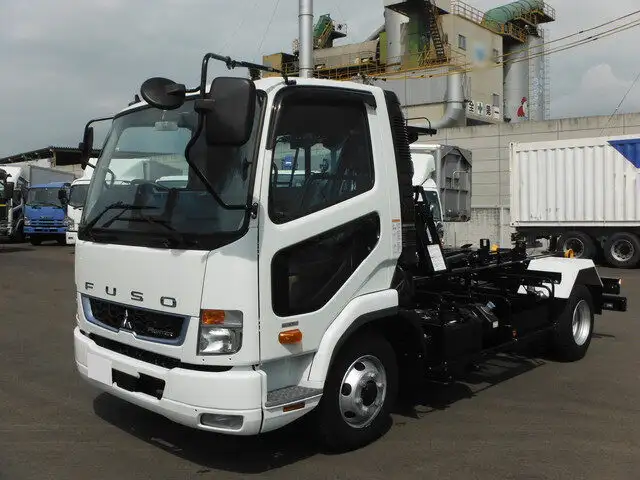 三菱 ファイター 中型/増トン アームロール ツインホイスト 2KG-FK72F の中古トラック【車両No.124362】