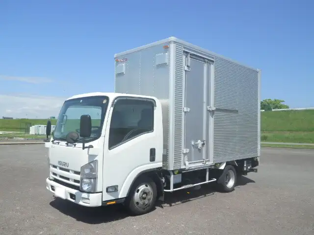 いすゞ エルフ 小型 アルミバン パワーゲート サイドドア の中古トラック【車両No.124779】