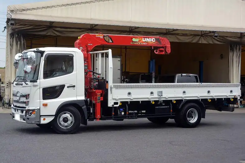 日野 レンジャー 中型/増トン クレーン付 3段 ラジコン の中古トラック【車両No.124845】