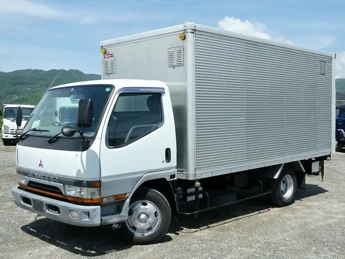 三菱 キャンター 小型 アルミバン パワーゲート KC-FE662EV の中古トラック【車両No.125042】