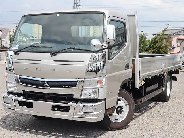 三菱 キャンター 小型 平ボディ 床鉄板 カスタム の中古トラック【車両No.125066】