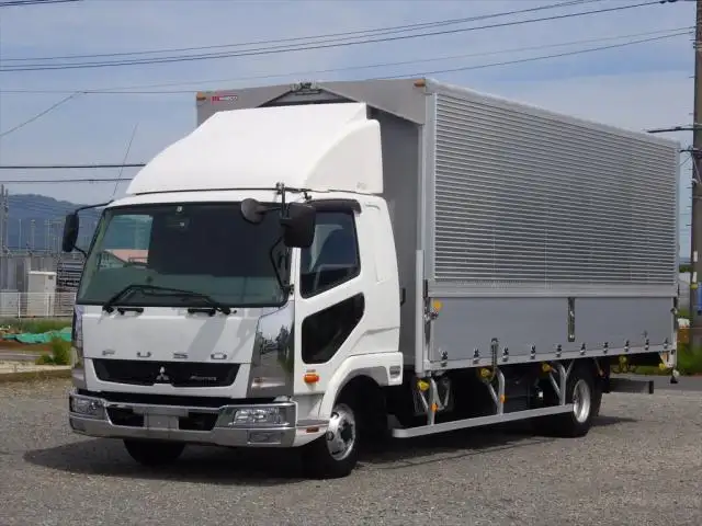 三菱 ファイター 中型/増トン ウイング エアサス ベッド の中古トラック【車両No.125131】