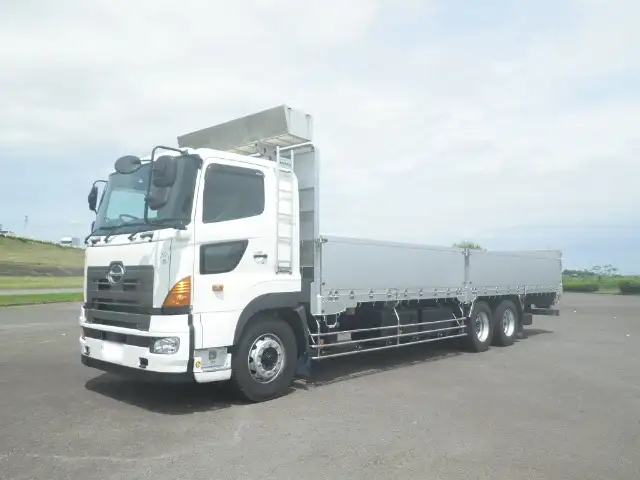 日野 プロフィア 大型 平ボディ 床鉄板 アルミブロック の中古トラック【車両No.125170】
