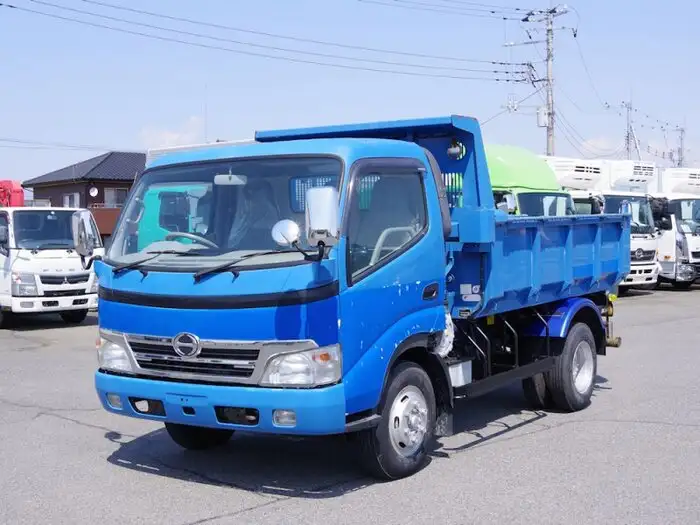 日野 デュトロ 小型 ダンプ 土砂禁 天蓋付き の中古トラック【車両No.124191】