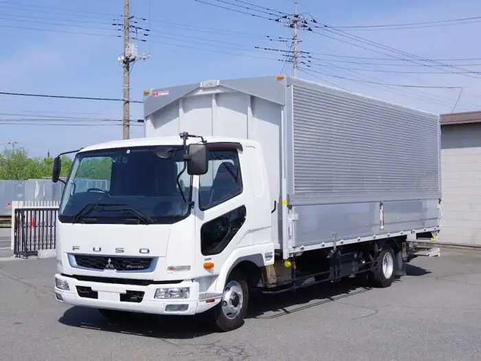 三菱 ファイター 中型/増トン ウイング パワーゲート 2KG-FK61F の中古トラック【車両No.124188】