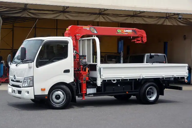 日野 デュトロ 小型 クレーン付 4段 ラジコン の中古トラック【車両No.125291】