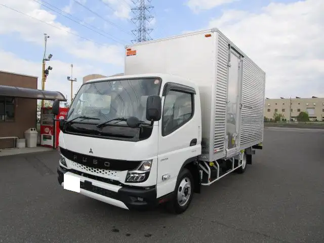 三菱 キャンター 小型 アルミバン パワーゲート サイドドア の中古トラック【車両No.124938】