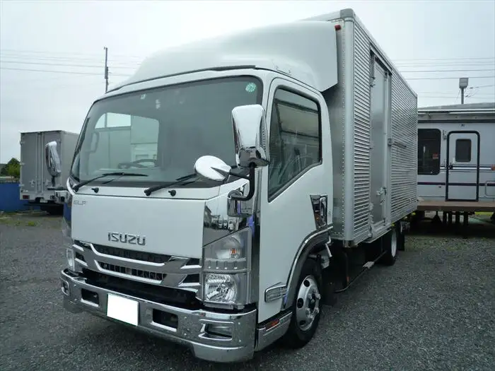 いすゞ エルフ 小型 アルミバン パワーゲート サイドドア の中古トラック【車両No.125457】