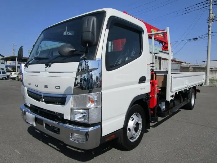 三菱 キャンター 小型 クレーン付 6段 ラジコン の中古トラック【車両No.125252】