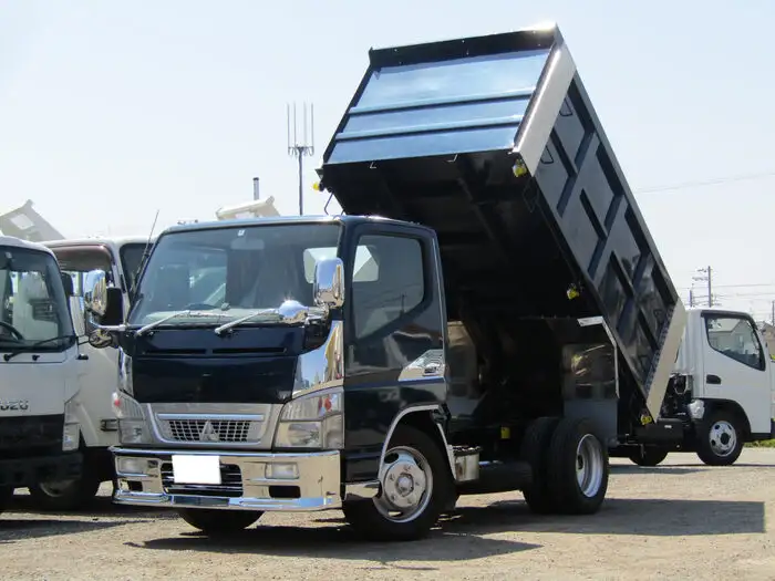 三菱 キャンター 小型 ダンプ 土砂禁 PDG-FE71DD の中古トラック【車両No.125784】