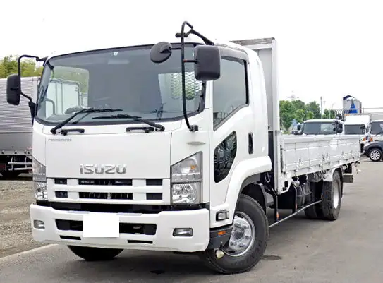 いすゞ フォワード 中型/増トン 平ボディ 床鉄板 ベッド の中古トラック【車両No.125783】