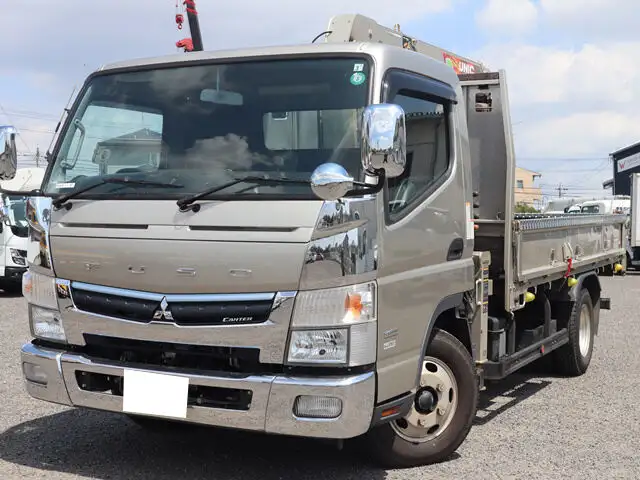 三菱 キャンター 小型 クレーン付 3段 ラジコン の中古トラック【車両No.125834】
